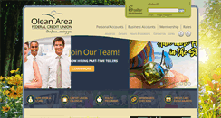 Desktop Screenshot of oleanareafcu.org